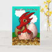 de 1st Dag van Heilige David met onlangs Kaart (Gele Bloem)