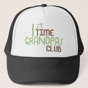de 1st (Groene) Club van de Opa's van de Keer Trucker Pet