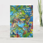 de 1st Kaart van de Verjaardag (Voorkant)