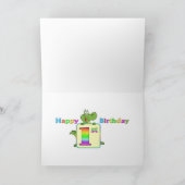 de 1st Verjaardag personaliseert voor Meisje of Kaart (Binnen)