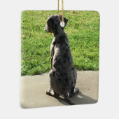 De 1ste X-Mas van de Grote Daan Keramisch Ornament (Rechts)