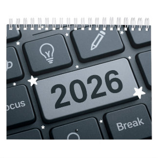 De 2026-toetsenbordkalender - waar elke toets telt kalender