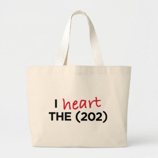 De (202) grote tote bag