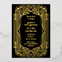 De 20e kunst van de Roaring is geweldig Gatsby Art