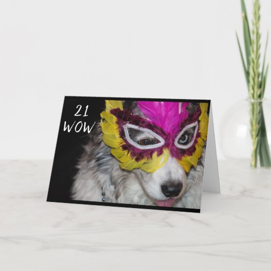 DE 21ste DAG VAN DE DOCHTER MET VERLIES Kaart (Voorkant)