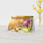 DE 21ste DAG VAN DE SCHUWER MET BEAUTIUFL-STROOM Kaart (Gele Bloem)