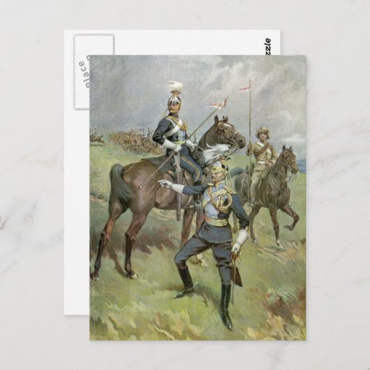 De 21ste Lancers - Brits leger Briefkaart (Voorkant / Achterkant)