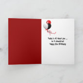 de 21ste Schijnwerper van de Verjaardag Kaart (Binnen)