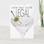 de 21ste Valse I.D. Kaart van de Verjaardag (Voorkant)