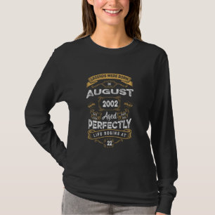 De 22e verjaardag van de legende werd in augustus t-shirt