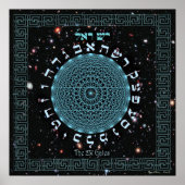 De 231 Gates Galactic Core Poster (Voorkant)