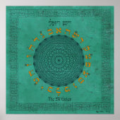 De 231 Gates Malachite Poster (Voorkant)