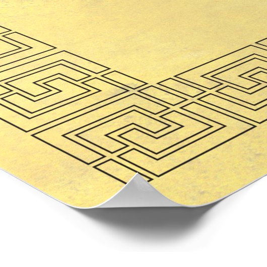 De 231 Gates Saffron Poster (Hoek)