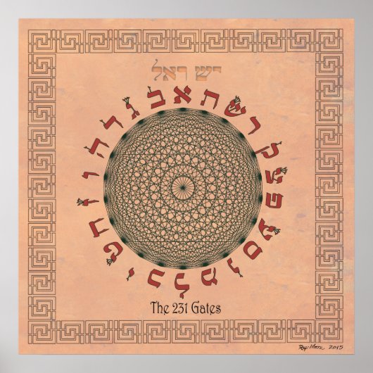 De 231 poorten flauwvallen poster (Voorkant)