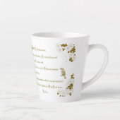 De 23e Psalm Latte Cup - De Heer is mijn Shepherd Mok (Rechts)