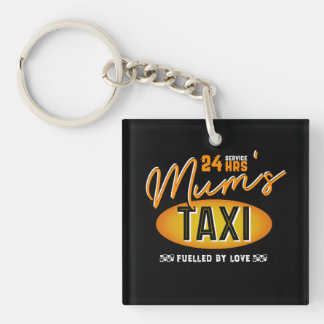 De 24 uur durende Taxi Service, gevoed door Liefde Sleutelhanger