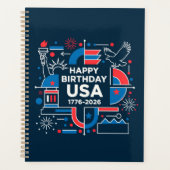 De 250ste verjaardag van Amerika Planner (Voorkant)