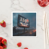 De 250ste verjaardag van Amerika Servet (Insitu)