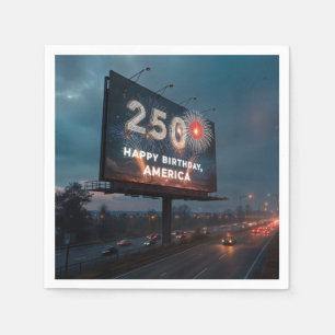 De 250ste verjaardag van Amerika Servet