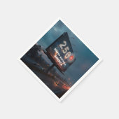 De 250ste verjaardag van Amerika Servet (Hoek)