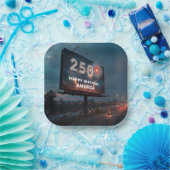 De 250ste verjaardag van de Verenigde Staten Papieren Bordje (Feest)