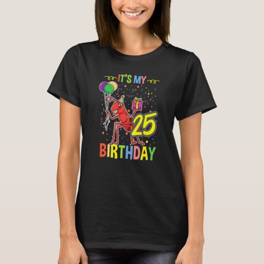 De 25e verjaardag van de dierentuin t-shirt (Voorkant)
