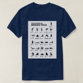 De 26 pozen van Bikram Yoga T-shirt (Design voorkant)