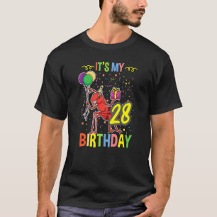 De 28e verjaardag van de dierentuin t-shirt