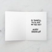 De 28ste verjaardag van mijn kleinzoon kaart (Binnen)