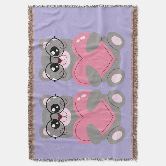 DE 2 KLEINE BEREN DEKEN (Voorkant Verticaal)