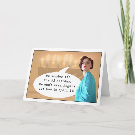 De #2 vakantie feestdagen kaart (Voorkant)