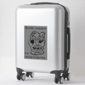 De 2e Medusa gi1 de artiest_awaynowe Sticker (Koffer)