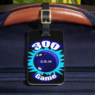 De 300 Perfect Game Bowling Ball-tas Bagagelabel