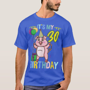De 30e verjaardag van mijn kotelvarken t-shirt