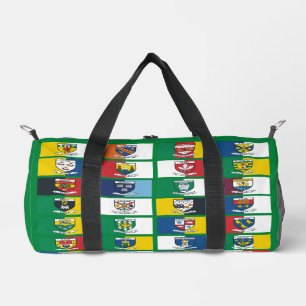 De 32 County Crests & Kleuren van Ierland Plunjezak