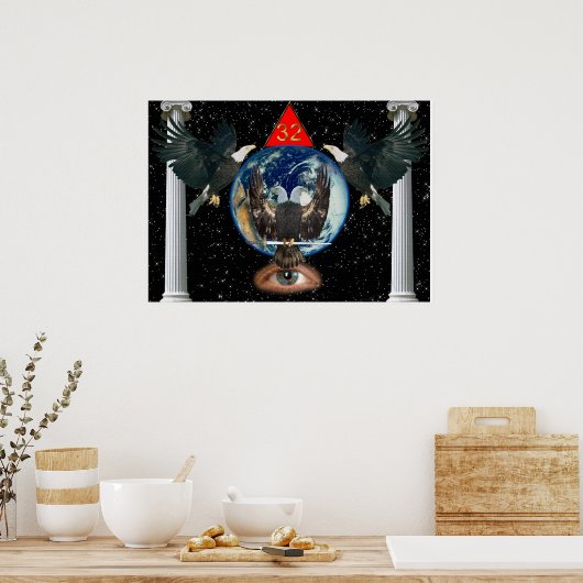 De 32e graad poster (Keuken)