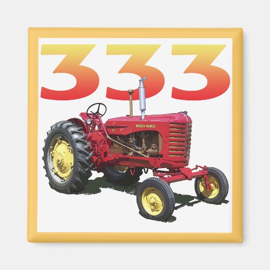 De 333 magneet (Voorkant)