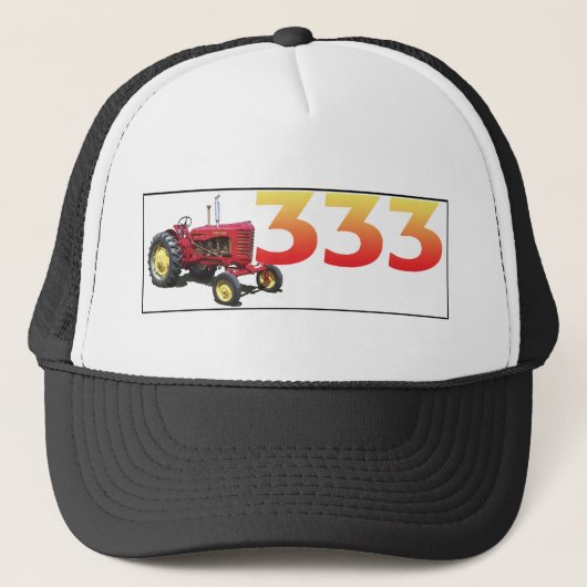 De 333 trucker pet (Voorkant)
