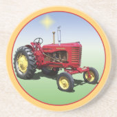 De 333 zandsteen onderzetter (Voorkant)