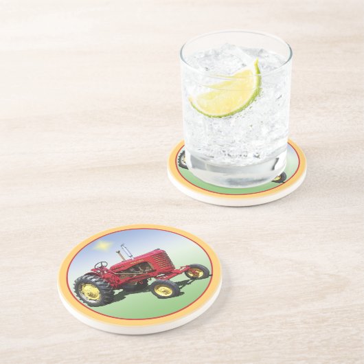 De 333 zandsteen onderzetter (Zijkant)