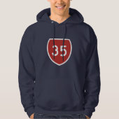 De 35 OG Hoodie (Voorkant)
