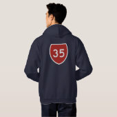 De 35 OG Hoodie (Achterkant volledig)