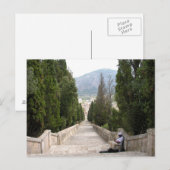 De 365 Calvario-stappen in Pollenca Mallorca Briefkaart (Voorkant / Achterkant)