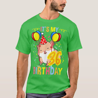 De 36e verjaardag van de Cavia van mijn geboortela T-shirt