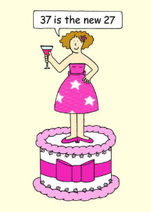 Cartoon Cake Kaarten | Zazzle.nl
