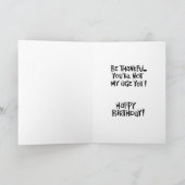 De 39ste verjaardag van de zoon kaart (Binnen)