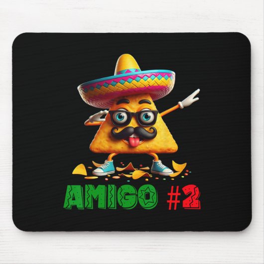 De 3 Drie Amigos Cinco De Mayo Amigo #2 Groep Ma Muismat (Voorkant)