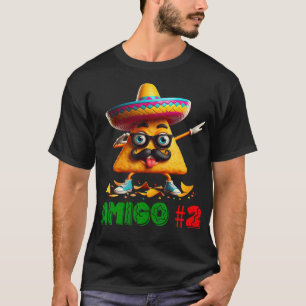 De 3 drie Amigos Cinco de Mayo Amigo 2 Groep Mat T-shirt