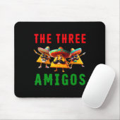 De 3 drie Amigos drie vrienden Tres Amigos Cinco Muismat (Met muis)