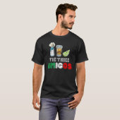 De 3 drie amigo's zout tequila & Limoen cinco de m T-shirt (Voorkant volledig)